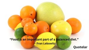 balanced diet quotes