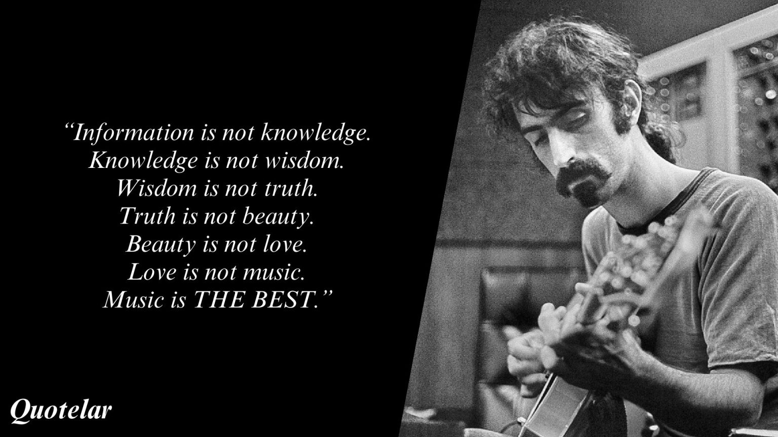 Frank Zappa Quotes