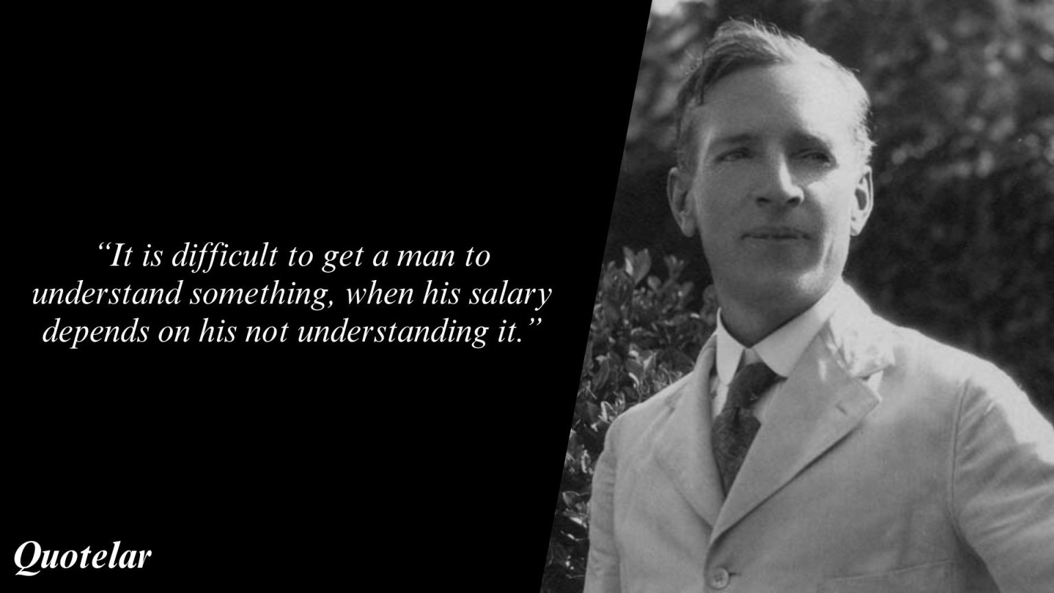 Upton Sinclair Quotes