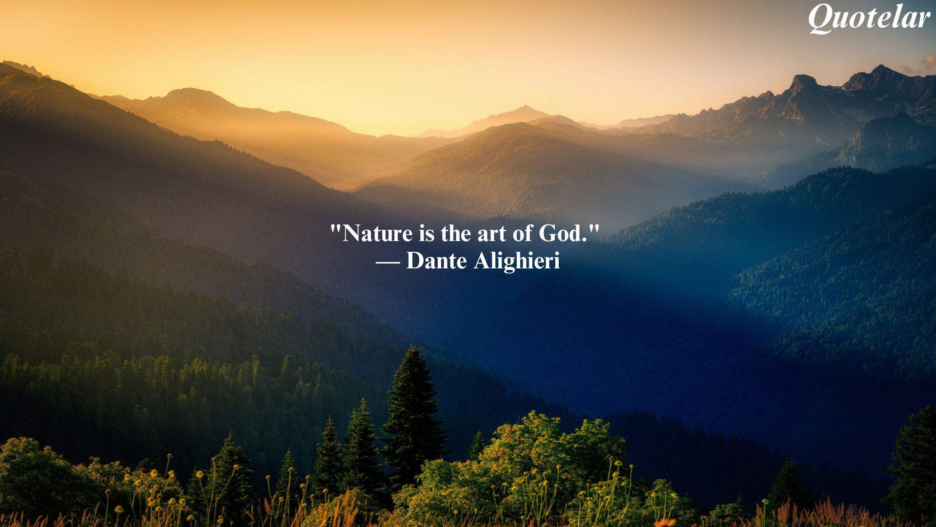 God Nature Quotes