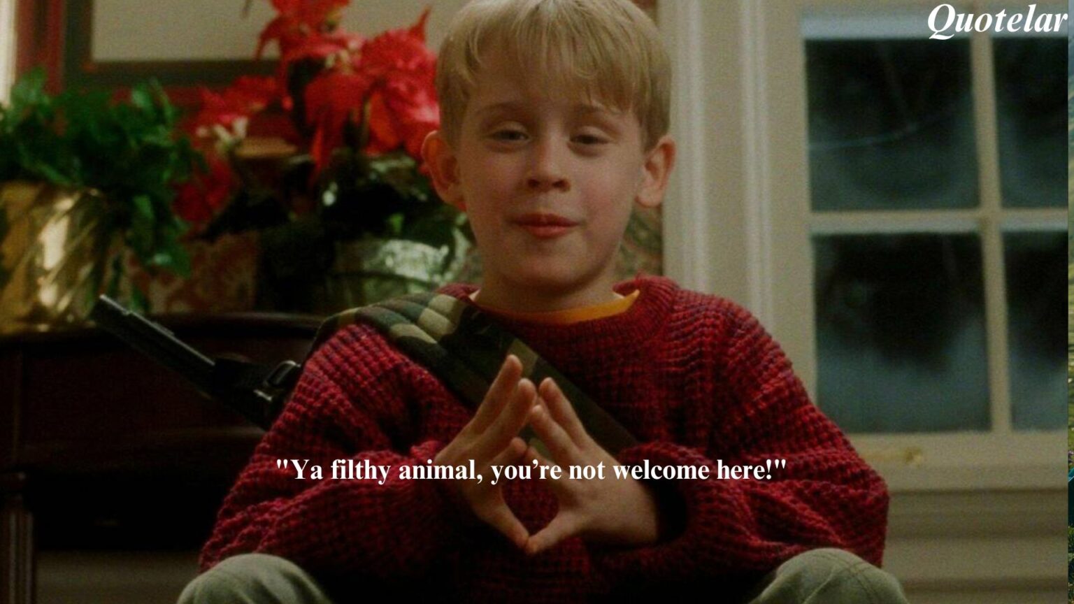 Home Alone Filthy Animal Quote