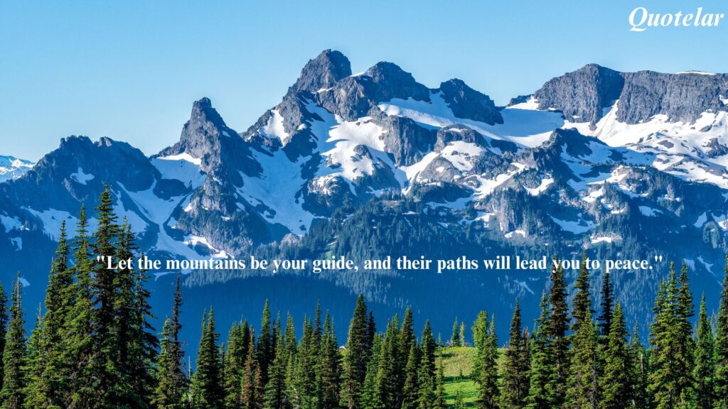 Quotes Nature Beauty Mountains