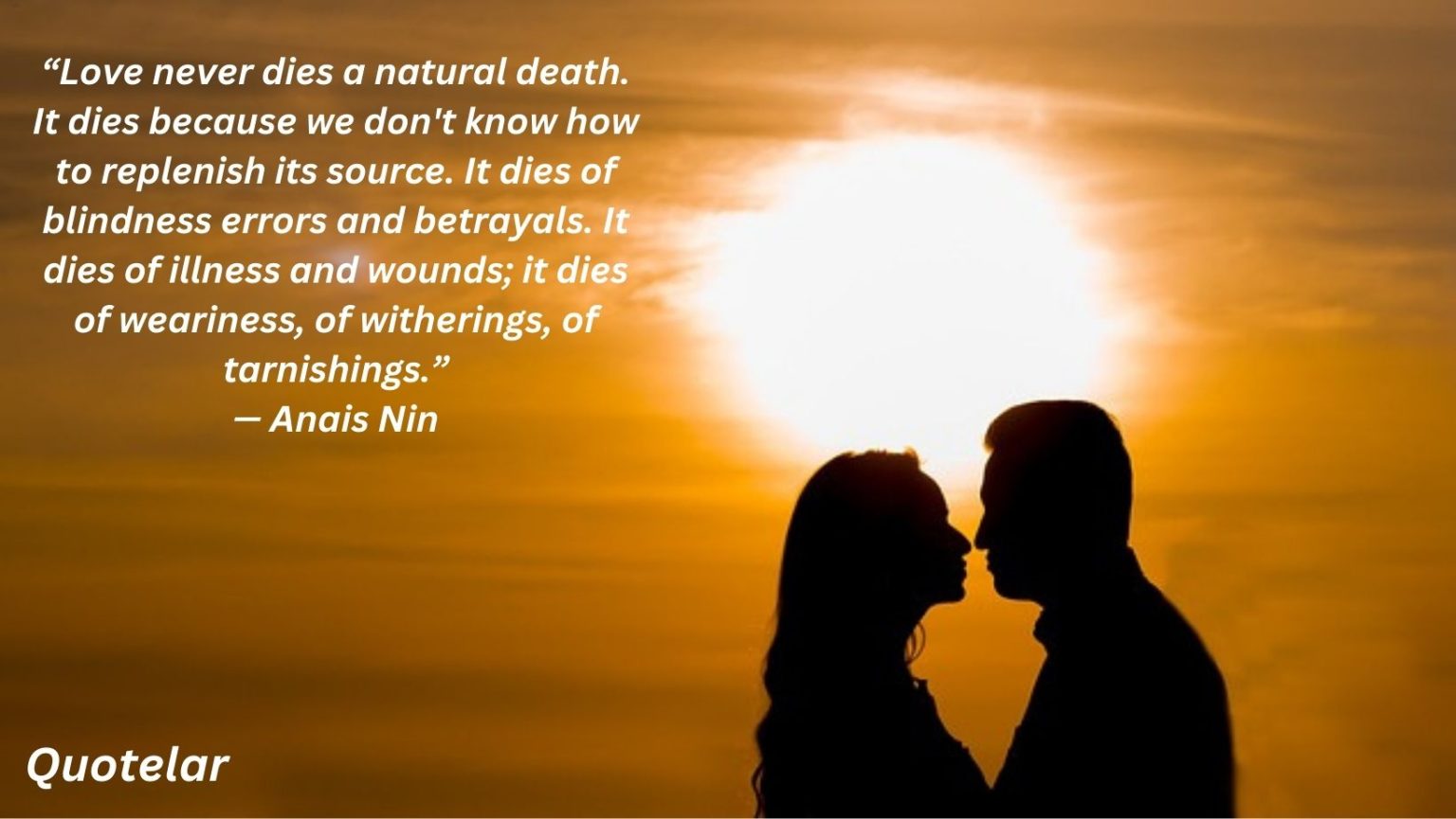 Love Never Dies Quotes