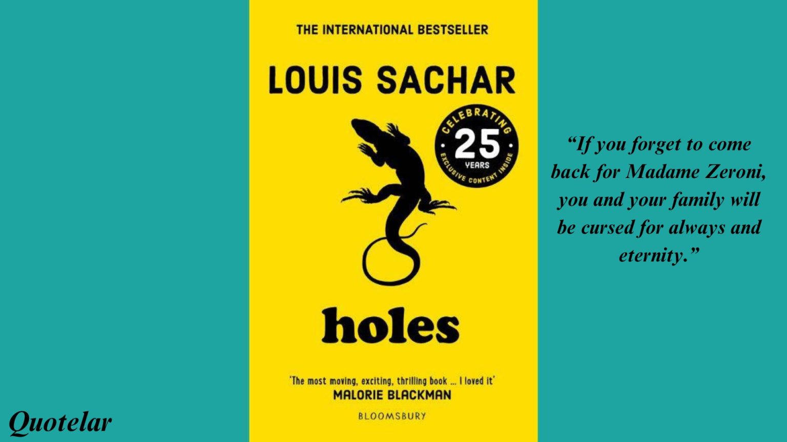 Holes Book Quotes