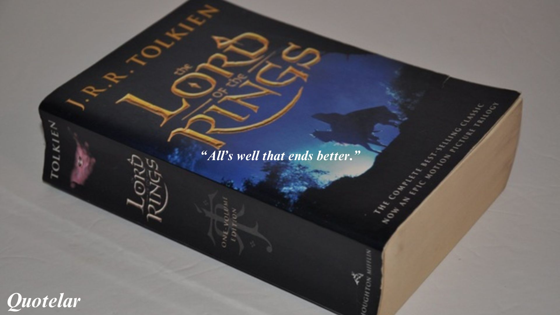 Lord Of The Rings Book Quotes